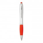 Kugelschreiber mit Touchpen in verschiedenen Farben Farbe rot