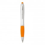 Kugelschreiber mit Touchpen in verschiedenen Farben Farbe orange