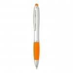 Kugelschreiber mit Touchpen in verschiedenen Farben Farbe orange erste Ansicht