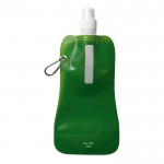 Faltbare Wasserflaschen als Werbegeschenk Farbe grün