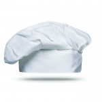 Werbegeschenk Kochmütze aus Baumwolle Farbe weiß