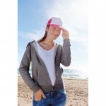 Werbeartikel Kappe im Trucker-Stil Farbe pink Stimmungsbild 5