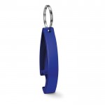 Schlüsselanhänger Flaschenöffner als Werbeartikel für Werbung Farbe blau