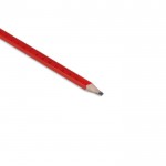 Stift mit Lineal als Werbegeschenk Farbe rot erste Ansicht