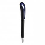 Kugelschreiber mit Logo Siebdruckverfahren Farbe blau
