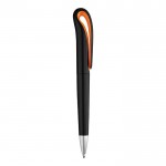 Kugelschreiber mit Logo Siebdruckverfahren Farbe orange erste Ansicht