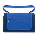 Picknickdecke in einer Tasche als Werbemittel Farbe blau