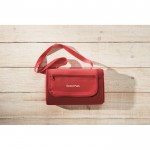 Picknickdecke in einer Tasche als Werbemittel Farbe rot Stimmungsbild 3 mit Druck