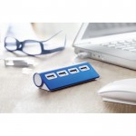 USB-Hub als Werbemittel mit 4 Ports Farbe blau Stimmungsbild 3