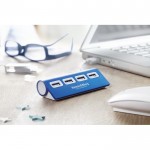 USB-Hub als Werbemittel mit 4 Ports Farbe blau Stimmungsbild mit Druck