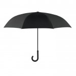 Wendbarer Regenschirm 23'‘ als Werbemittel Farbe grau zweite Ansicht
