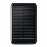 Powerbank Solar als Werbegeschenk 4000 mAh Farbe schwarz zweite Ansicht