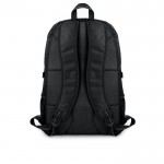 Trendiger Notebook-Rucksack als Werbemittel Farbe schwarz zweite Ansicht