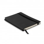 Hochwertiges Notizbuch A5 im Softcover als Werbeartikel Farbe schwarz