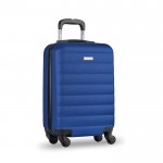Elegante bedruckte Reisekoffer Farbe köngisblau