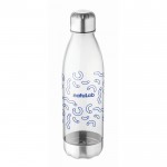 Flasche für Werbung ohne BPA Farbe transparent Ansicht mit Logo 1