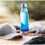 Flasche für Werbung ohne BPA Farbe blau Stimmungsbild