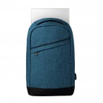 Rucksack für den Firmen-Notebook Farbe blau zweite Ansicht