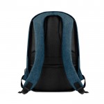 Rucksack für den Firmen-Notebook Farbe blau dritte Ansicht