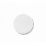 Großer Button Ø 44 mm als Werbeartikel Farbe weiß neunte Ansicht