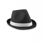 Werbeartikel Hut aus Polyester Farbe schwarz