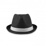 Werbeartikel Hut aus Polyester Farbe schwarz erste Ansicht