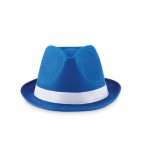 Werbeartikel Hut aus Polyester Farbe köngisblau erste Ansicht