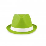 Werbeartikel Hut aus Polyester Farbe lindgrün erste Ansicht
