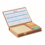Schreibtischset mit Etiketten und Kalender Farbe beige siebte Ansicht