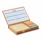 Schreibtischset mit Etiketten und Kalender Farbe beige neunte Ansicht