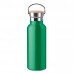 Bedruckte Design-Thermosflaschen Farbe grün