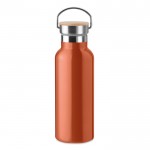 Bedruckte Design-Thermosflaschen Farbe orange