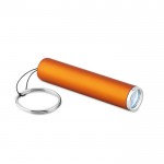 Taschenlampe mit leuchtendem Logo Farbe orange zweite Ansicht
