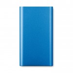 Labelloses Ladegerät und Powerbank mit 400 mAh Farbe köngisblau erste Ansicht