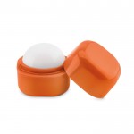 Kugel mit Lippenbalsam in einer Box Farbe orange