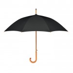 Regenschirm für Firmen RPET und 23,5'' Farbe schwarz