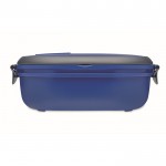 PP-Lunchbox mit luftdichtem Verschluss Farbe köngisblau dritte Ansicht