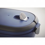 PP-Lunchbox mit luftdichtem Verschluss Farbe köngisblau fünftes Detailbild