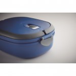 PP-Lunchbox mit luftdichtem Verschluss Farbe köngisblau sechstes Detailbild