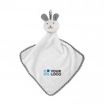Doudou für Babys mit Logo Ansicht mit Druckbereich