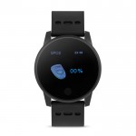 Smartwatch mit Logo Farbe schwarz zweite Ansicht