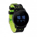 Smartwatch mit Logo Farbe lindgrün Ansicht mit Logo 1