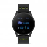 Smartwatch mit Logo Farbe lindgrün zweite Ansicht