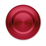 Werbeartikel Thermoskanne aus Stahl mit Tee-Ei Farbe rot zweite Ansicht