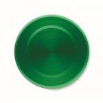 Bedruckte Thermosflasche aus Stahl Farbe grün erste Ansicht