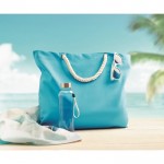 Strandtaschen mit Seilhenkeln Farbe türkis Stimmungsbild 3