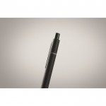Nachhaltige Kugelschreiber als Werbeartikel Farbe schwarz vierte Ansicht