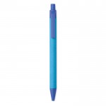 Nachhaltige Kugelschreiber als Werbeartikel Farbe blau erste Ansicht