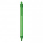 Nachhaltige Kugelschreiber als Werbeartikel Farbe lindgrün erste Ansicht