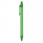 Nachhaltige Kugelschreiber als Werbeartikel Farbe lindgrün zweite Ansicht